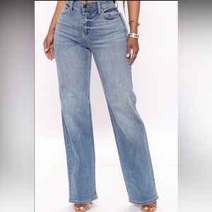 Be Authentic Slouchy Straight Leg Jean